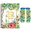2025 English Notebook A5 Coil Notepad 365 Day Work Schedule Diary - 1