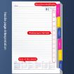 2025 A5 Agenda Book Planner Notebook 304 Pages Daily Office Diary - 4