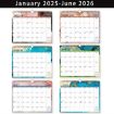 365 Day Countdown Calendar Blue January 2025-June 2026 - 3