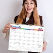 365 Day Countdown Calendar Blue January 2025-June 2026 - 7