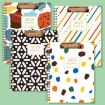 2025 Board Clip A4 English Notebook Coil Diary Planner - Pink - 2