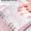 A5 100 Day Savings Challenge Envelope Budget Planner Binder - Pink - 5