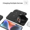Onten CW11 3 in 1 Folding Wireless Charging - Black - 5
