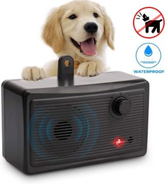K9 Outdoor Ultrasonic Bark Stopper Dog Training Device - Black - 1