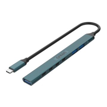 Onten UC972C USB-C Docking Station - Pine Green - 1