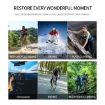 SC002 4K/60FPS Waterproof WiFi Camera, Black+128G - 8