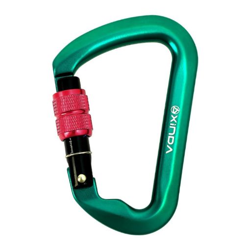 XINDA XD-8128 Outdoor Rock Climbing Carabiner - Dark Green - 1