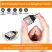 JUNSUNMAY 8K Mini Displayport to Displayport Adapter DP Converter - 4