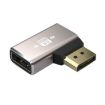 JUNSUNMAY 8K Displayport Adapter Converter - Left Angle - 1