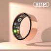 R11M SIZE 13 Smart Ring - Heart Rate/Blood Oxygen/Sleep - Gold - 4