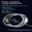 R18 SIZE 12 Smart Ring - Heart Rate/Blood Oxygen/Sleep - Gold - 9