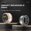 R18 SIZE 9 Smart Ring - Heart Rate/Blood Oxygen/Sleep - Gold - 5