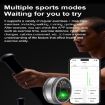 R18 SIZE 9 Smart Ring - Heart Rate/Blood Oxygen/Sleep - Gold - 8