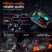 T26 1.96" Color Screen Smart Watch - Bluetooth Call/Health Monitoring - Green - 6