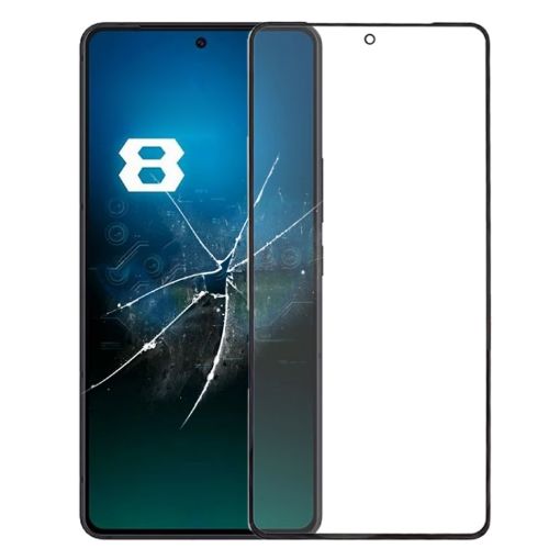 Front Screen Glass Lens for Asus ROG Phone 8 Pro 5G with OCA Adhesive - 1