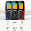 UNIWA E1805 1.77" SC6531E Dual SIM GSM Bluetooth Torch FM MP3 MP4 Blue - 2