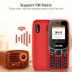 UNIWA E1805 1.77" SC6531E Dual SIM GSM Bluetooth Torch FM MP3 MP4 Blue - 9