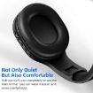 Portable Digital Display FM Headphone - Black - 5