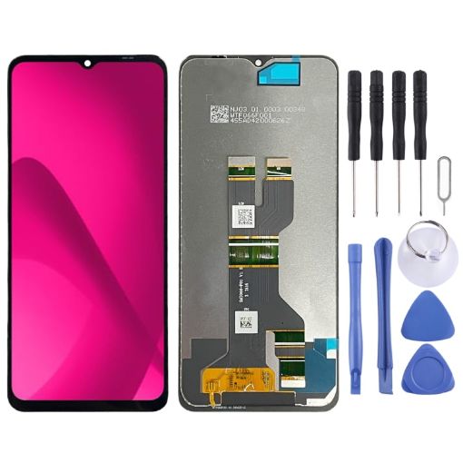 T-Mobile Revvl 7 5G LCD Screen with Digitizer - Black - 1