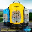 XINDA XD-BAG19 Waterproof Outdoor Backpack Diving Bag Yellow-26L - 2