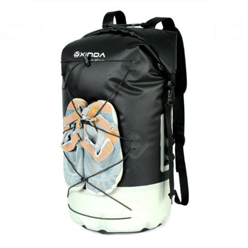 XINDA XD-BAG19 Waterproof Outdoor Backpack Diving Bag - Black - 1