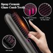 Wireless Hair Straightening Comb USB Charging Curling Iron - 4