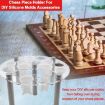 Transparent Round Chess Mold Stand - No Silicone Mold - 5