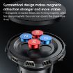 Yesido C212 Car Floating Screen Magnetic Phone Holder - Black - 4