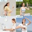 JisuLife FA42 Handheld Portable Turbo Fan White 4500mAh - 9