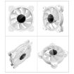 COOLMOON 12cm Infinity Lens Computer Cooling Fan PWM ARGB Chassis Cooling Fan - 2