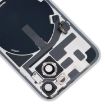 iPhone 14 Plus Glass Battery Back Cover with Flash Bracket - Blue - 5
