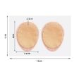 Felt Chicken Eye & Foot Callus Stickers - Skin Color - 3