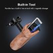 PULUZ Universal Slide Quick Release Wooden Handle for Camera Cage Stabilizer - 7