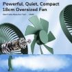 JisuLife FA19 4000mAh Wireless Mini Fan - White - 4