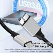 USB-C to Micro B Adapter Cable - 1m Length - 8