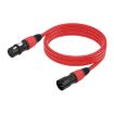 4 Color/Set XLR 3pin Male to Female Audio Cable, 1.8m Length - 2