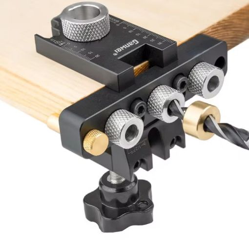 Ganwei 3 in 1 Mini Woodworking Positioning Punch Embedded Parts - 1