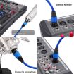 6 Color/Set XLR 3pin Male to Female Audio Cable, 1m Length - 7