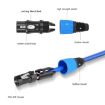 5 Color/Set XLR 3pin Male to Female Audio Cable, 1m Length - 4