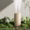 JisuLife HU16 Desktop Dual Mist Ports Humidifier, Brown - Plug-in - 3
