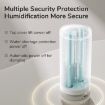 JisuLife HU16 Desktop Dual Mist Ports Humidifier, Brown - Plug-in - 8