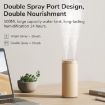 JisuLife HU16 Desktop Dual Mist Ports Humidifier White Plug-in - 5