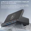 160W Multi Ports Charger with QI Wireless Charging - Black - 8
