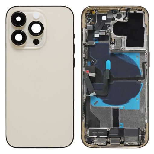 iPhone 14 Pro Battery Back Cover Assembly - CE EU Version (Gold) - 1