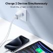 JOYROOM JR-TCF15 30W USB+USB-C Fast Charger EU Plug White - 3