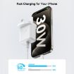 JOYROOM JR-TCF24 30W USB-C Fast Charger - UK Plug (White) - 2
