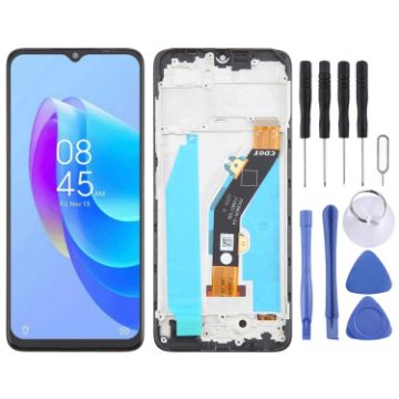 Tecno Spark 10C KI5k LCD Screen Digitizer Assembly With Frame - 1