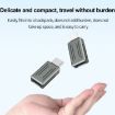 USB-C to 8 Pin PD Adapter - Fast Charging/Data Transfer - Gun Metal - 8