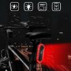Waterproof Bike Warning Tail Light 1080P WiFi Camera Recorder - 2