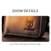 BULL CAPTAIN 475 RFID Anti-Theft Wallet Blue - 4